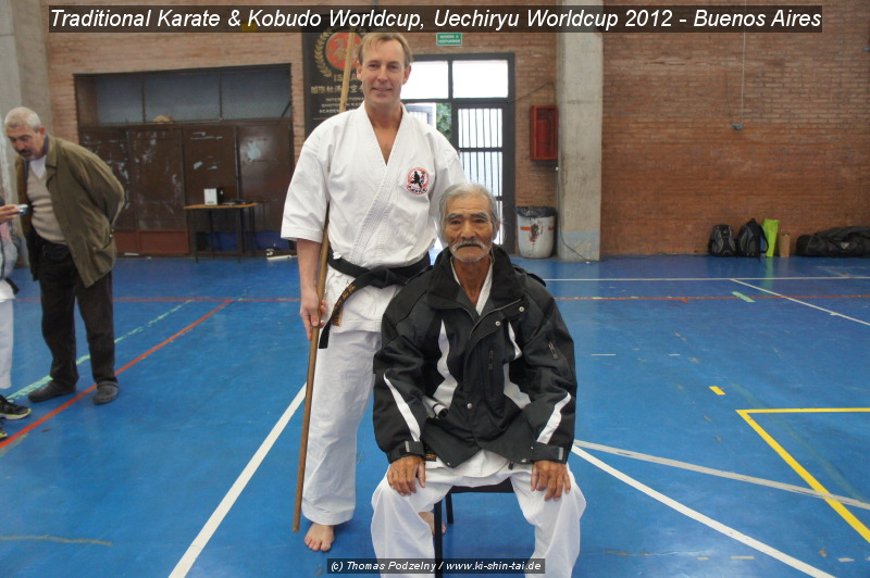 Thomas Podzelny, Sensei Shinyu Gushi