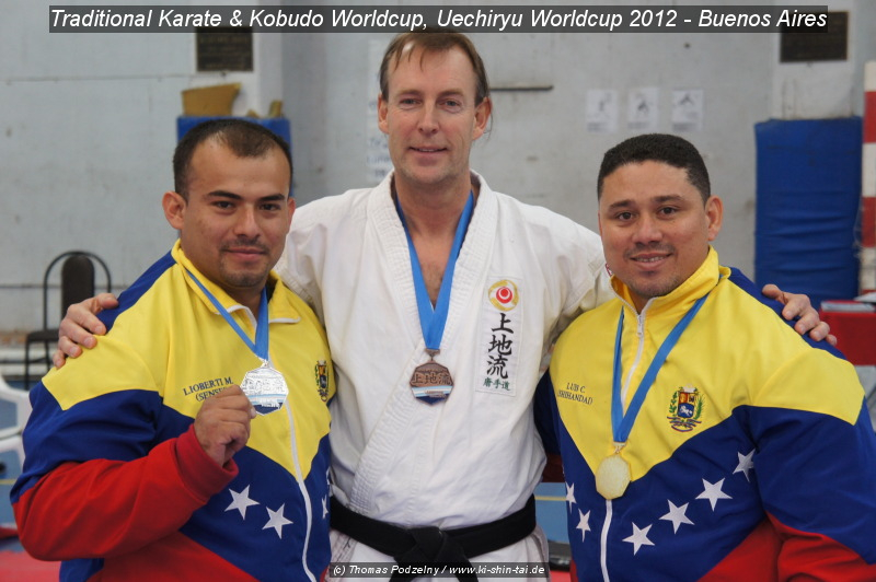Thomas Podzelny, 3. Platz Bronze Kobudo Kata beim 'Uechiryu Worldcup'