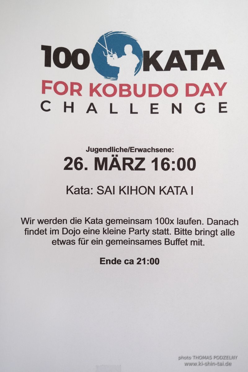 100 Kobudo Kata Challenge 2022