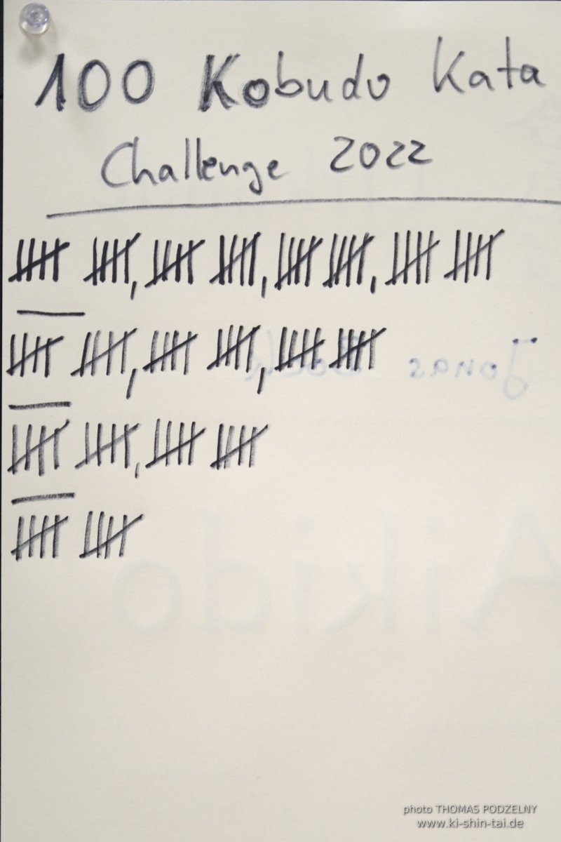 100 Kobudo Kata Challenge 2022