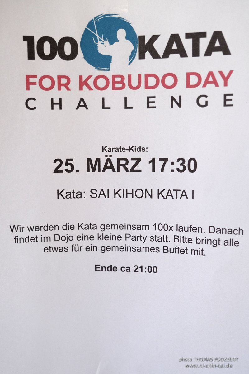 100 Kobudo Kata Challenge 2022
