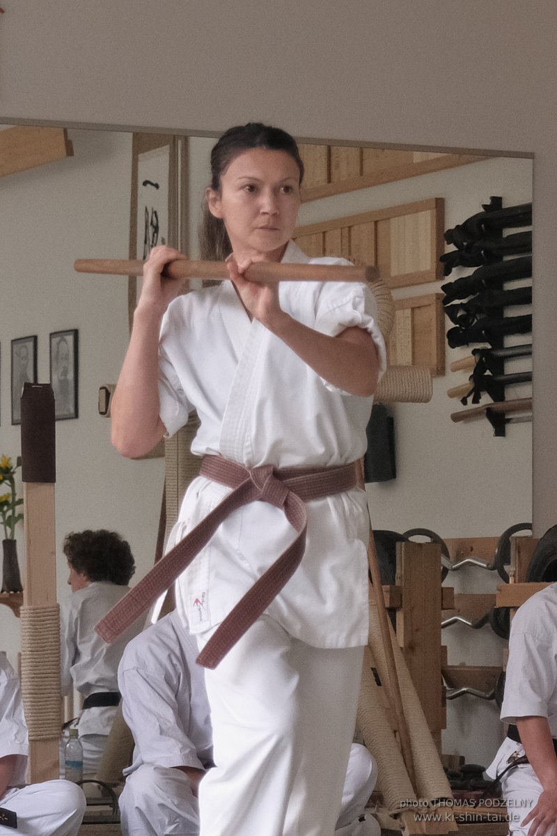 Karate und Kobudo Dan Prüfungen 24.07.2021 Oliver, Ramona, Maria