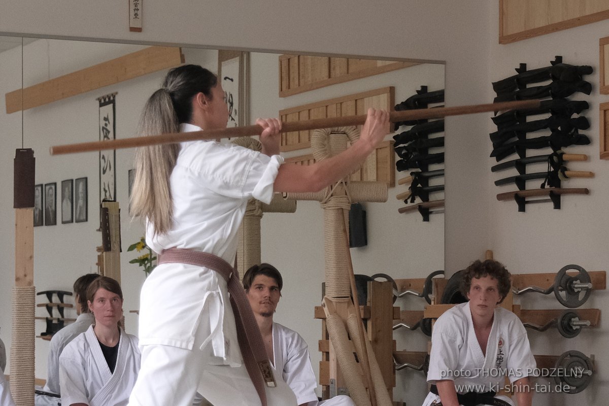 Karate und Kobudo Dan Prüfungen 24.07.2021 Oliver, Ramona, Maria