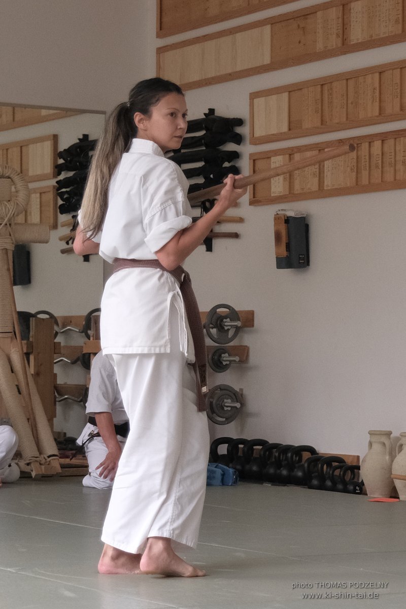 Karate und Kobudo Dan Prüfungen 24.07.2021 Oliver, Ramona, Maria