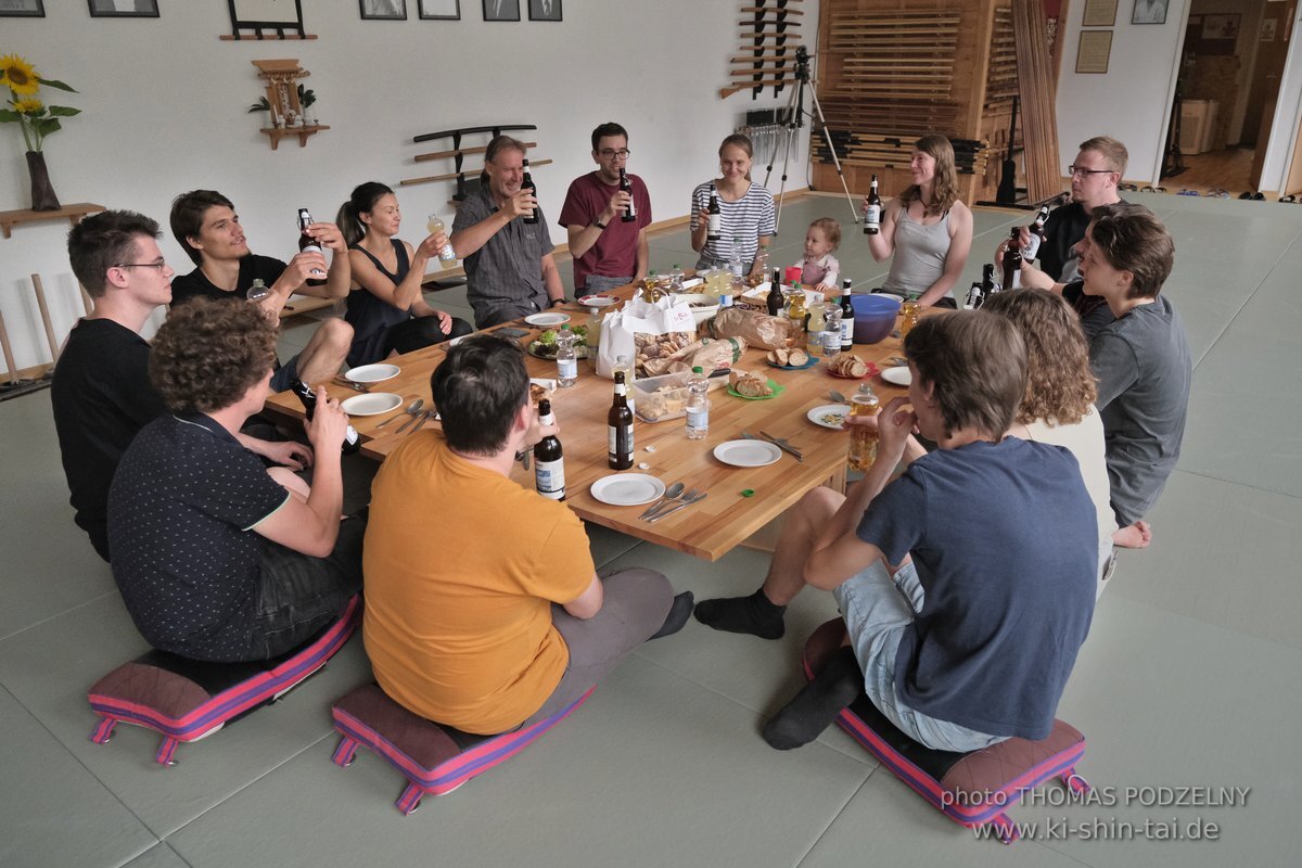 Karate und Kobudo Dan Prüfungen 24.07.2021 Oliver, Ramona, Maria