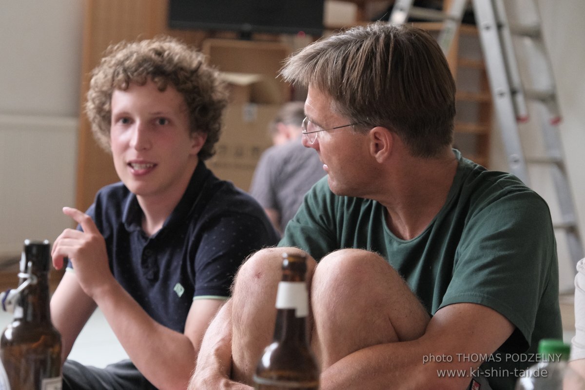Karate und Kobudo Dan Prüfungen 24.07.2021 Oliver, Ramona, Maria