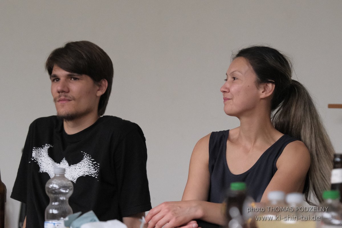 Karate und Kobudo Dan Prüfungen 24.07.2021 Oliver, Ramona, Maria