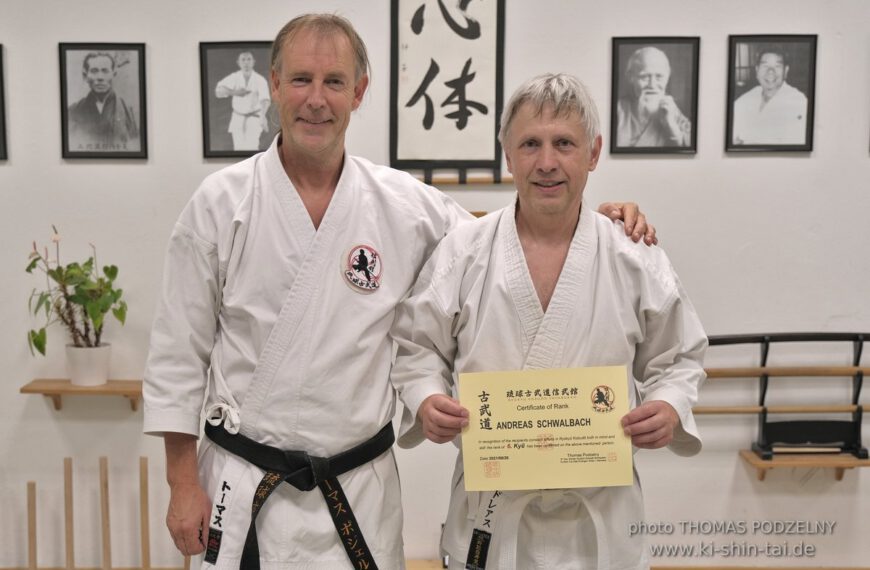 Kobudo Besuch Andreas Schwalbach September 2021
