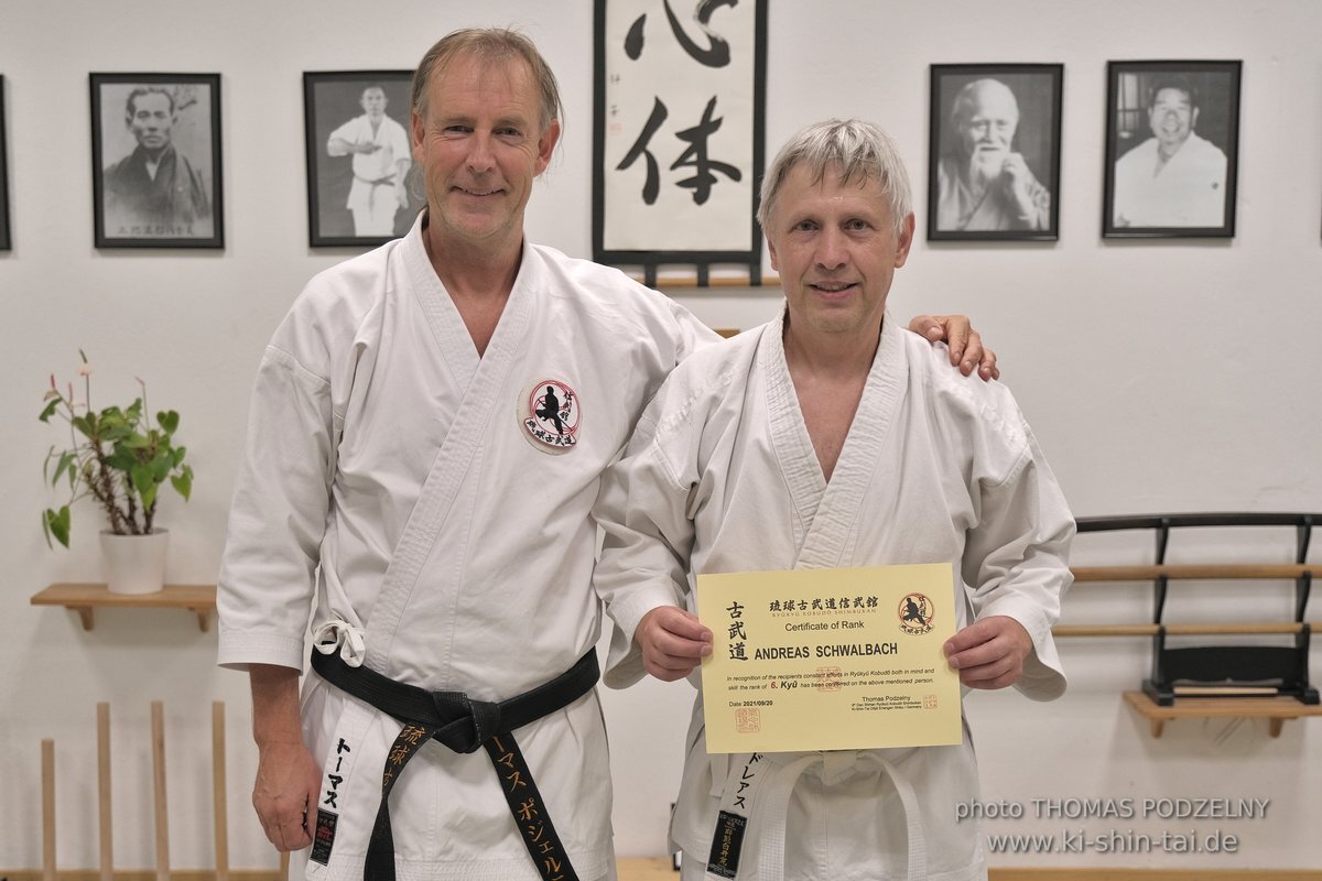 Kobudo Besuch Andreas Schwalbach September 2021