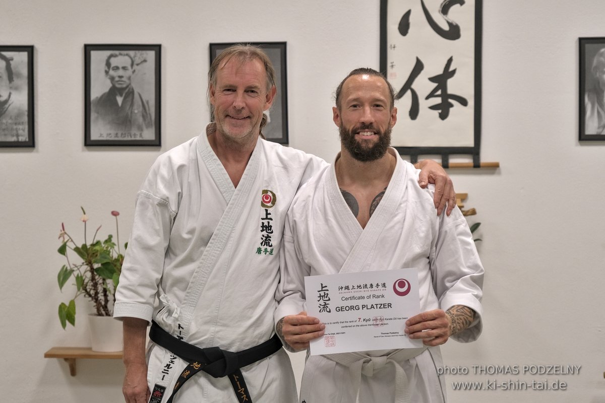 Karate Kobudo Uchideshi September 2021 Georg Platzer