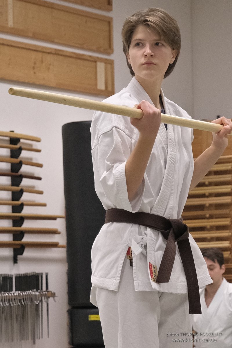 Karate und Kobudo Dan Prüfungen 4.12.2021 (Oliver, Horacio, Ramona, Christian)