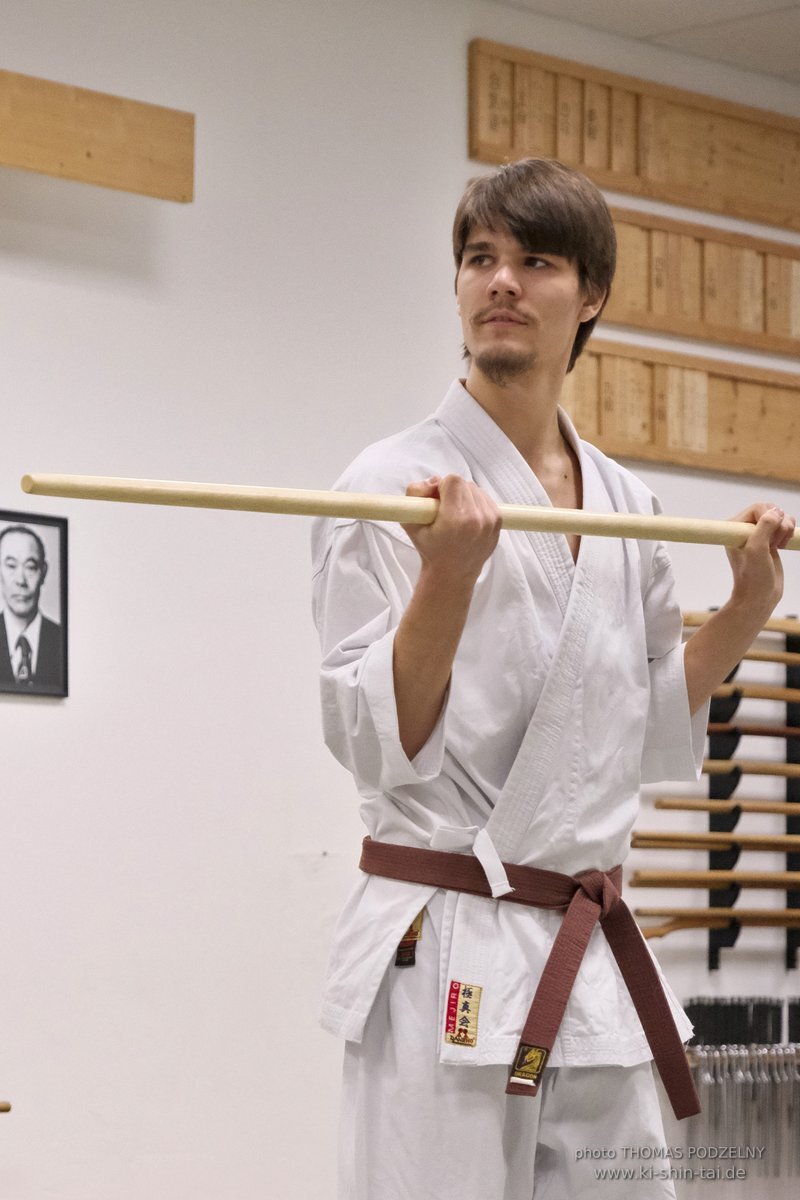 Karate und Kobudo Dan Prüfungen 4.12.2021 (Oliver, Horacio, Ramona, Christian)