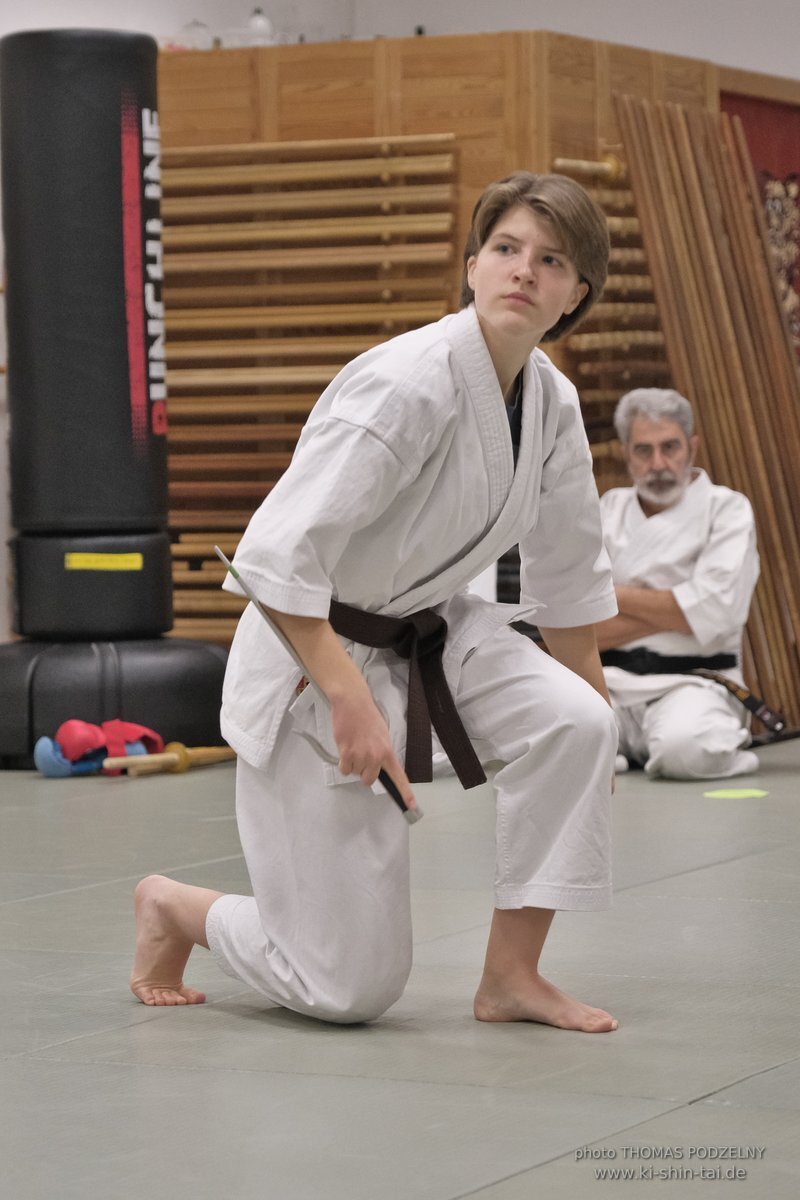 Karate und Kobudo Dan Prüfungen 4.12.2021 (Oliver, Horacio, Ramona, Christian)