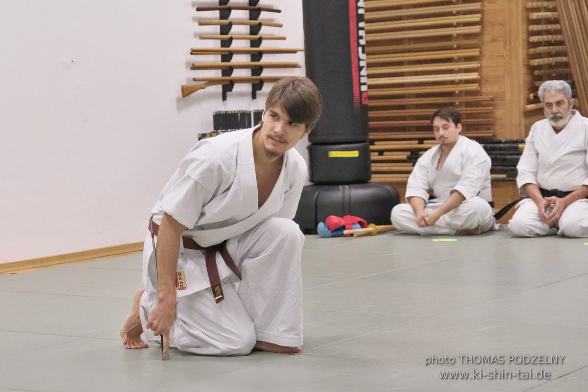 Karate und Kobudo Dan Prüfungen 4.12.2021 (Oliver, Horacio, Ramona, Christian)