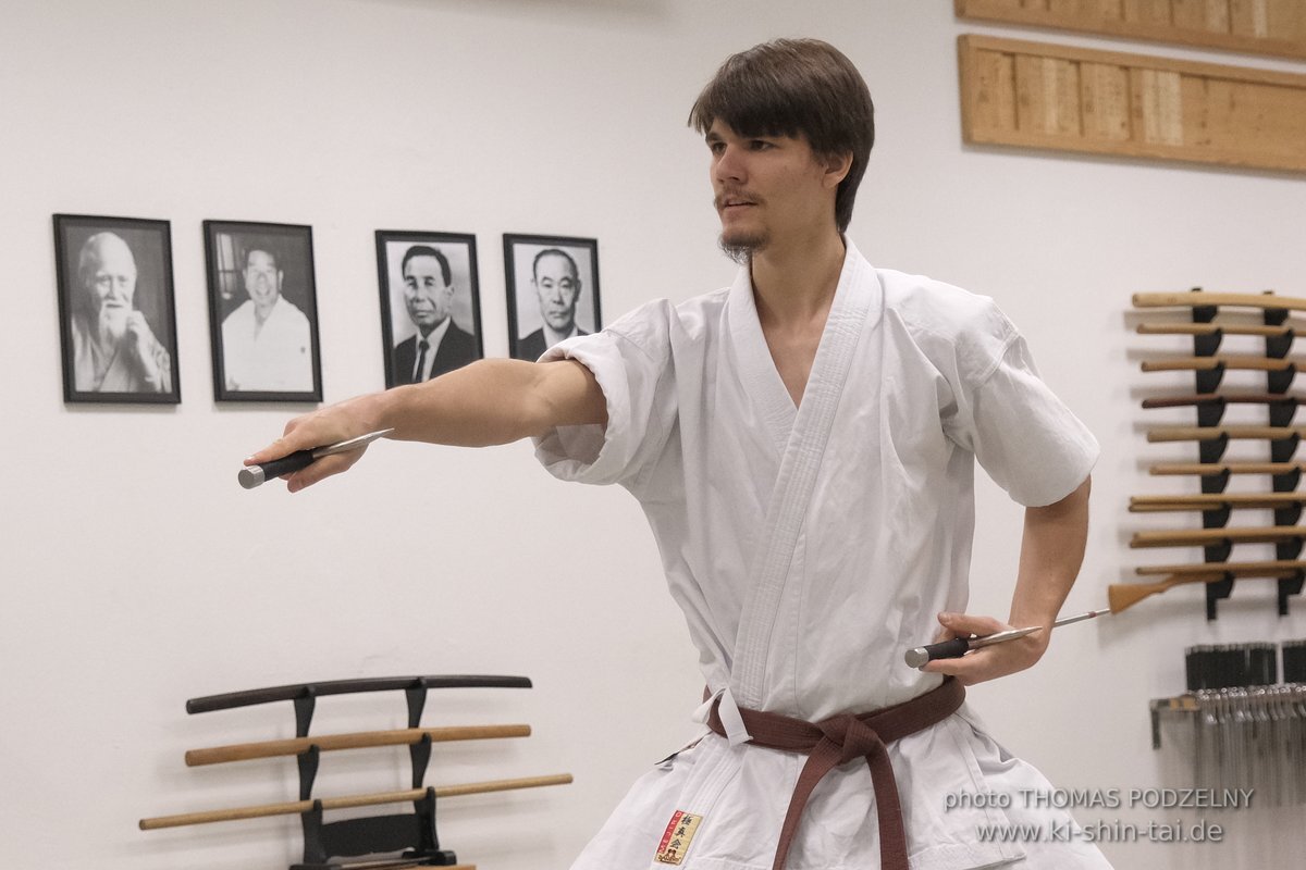 Karate und Kobudo Dan Prüfungen 4.12.2021 (Oliver, Horacio, Ramona, Christian)