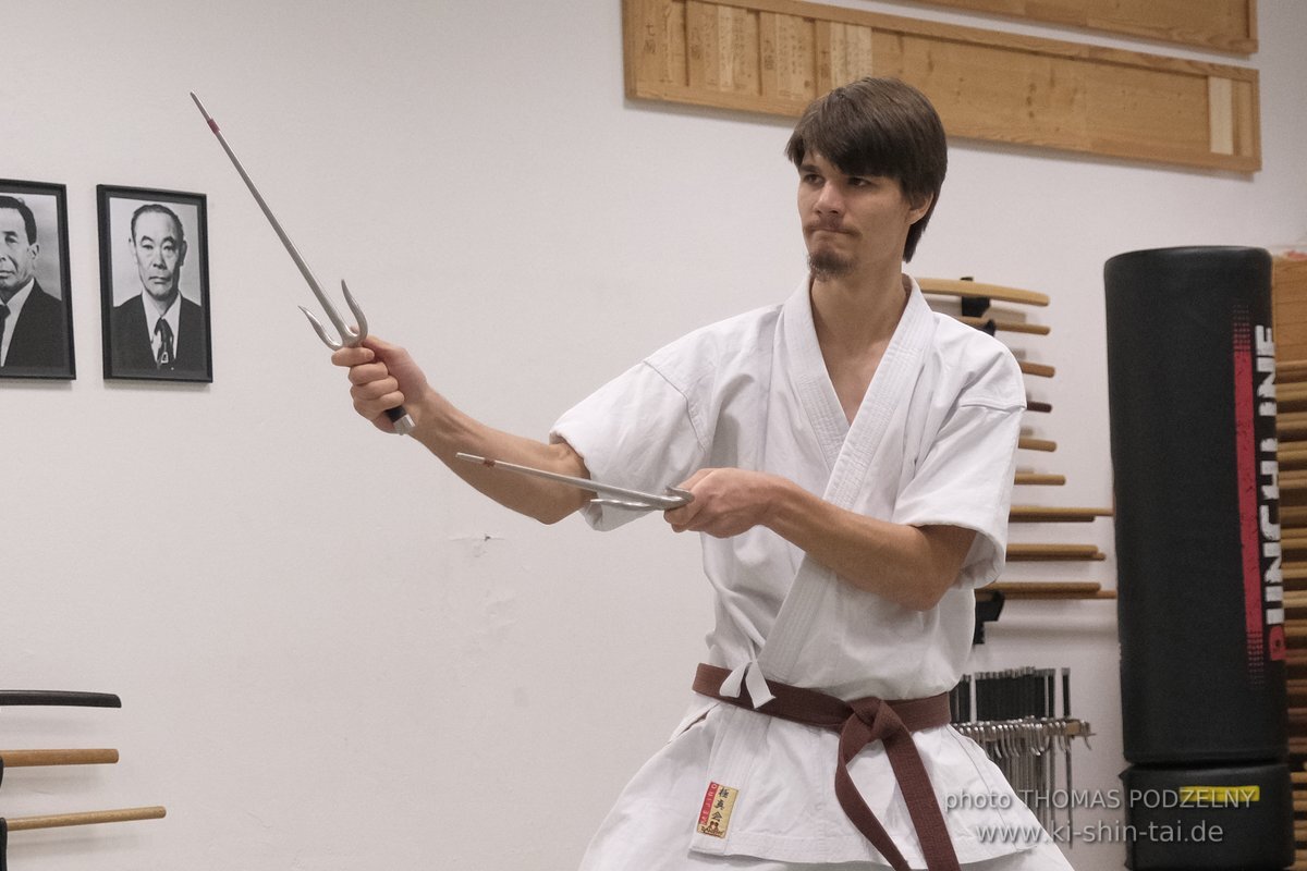 Karate und Kobudo Dan Prüfungen 4.12.2021 (Oliver, Horacio, Ramona, Christian)