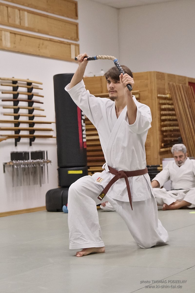 Karate und Kobudo Dan Prüfungen 4.12.2021 (Oliver, Horacio, Ramona, Christian)