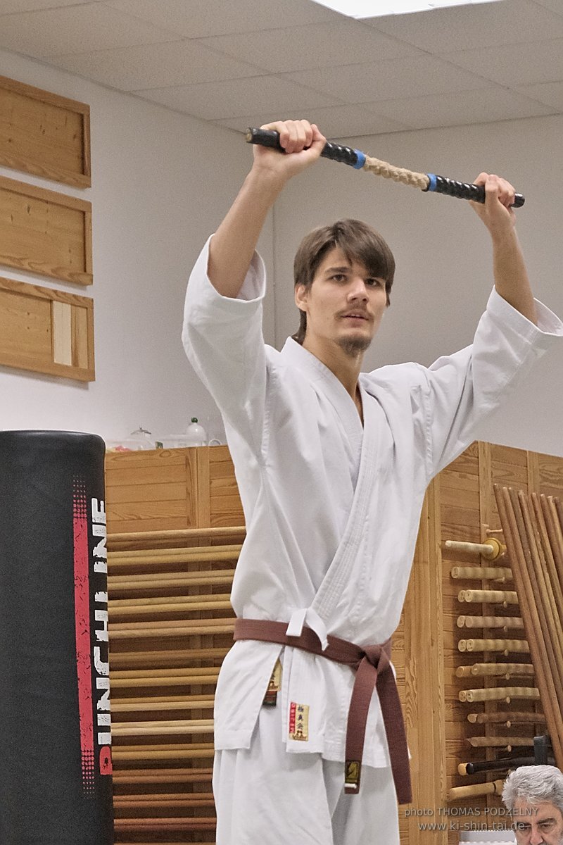 Karate und Kobudo Dan Prüfungen 4.12.2021 (Oliver, Horacio, Ramona, Christian)