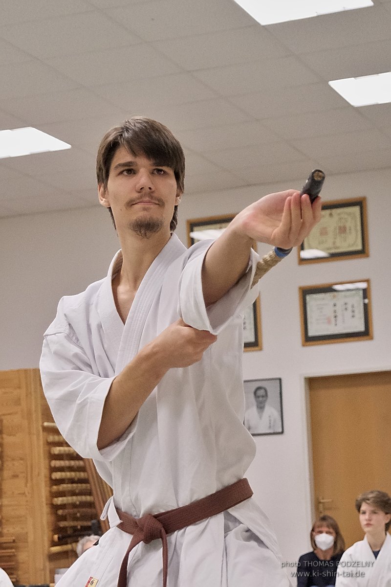 Karate und Kobudo Dan Prüfungen 4.12.2021 (Oliver, Horacio, Ramona, Christian)