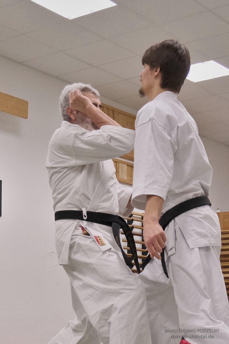 Karate und Kobudo Dan Prüfungen 4.12.2021 (Oliver, Horacio, Ramona, Christian)