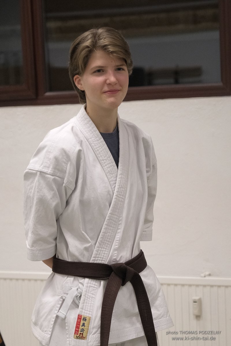 Karate und Kobudo Dan Prüfungen 4.12.2021 (Oliver, Horacio, Ramona, Christian)