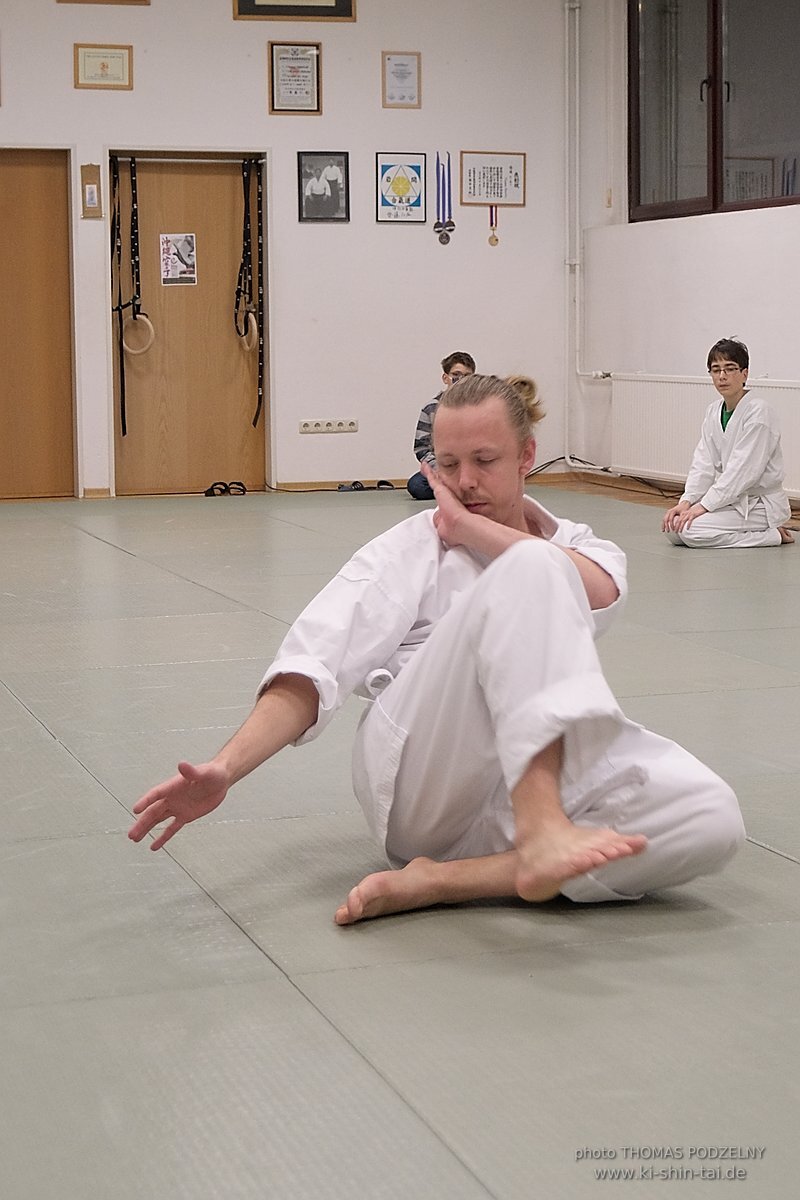Aikido Kyu Prüfungen 12.12.2021 (Sebastian, Lukas, Alexander, Jan)