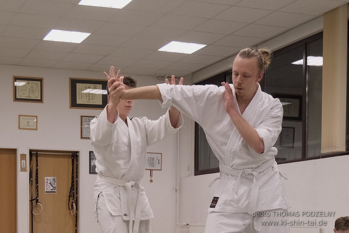 Aikido Kyu Prüfungen 12.12.2021 (Sebastian, Lukas, Alexander, Jan)