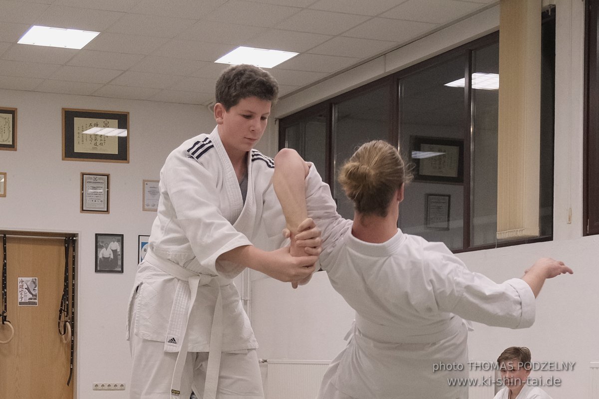 Aikido Kyu Prüfungen 12.12.2021 (Sebastian, Lukas, Alexander, Jan)
