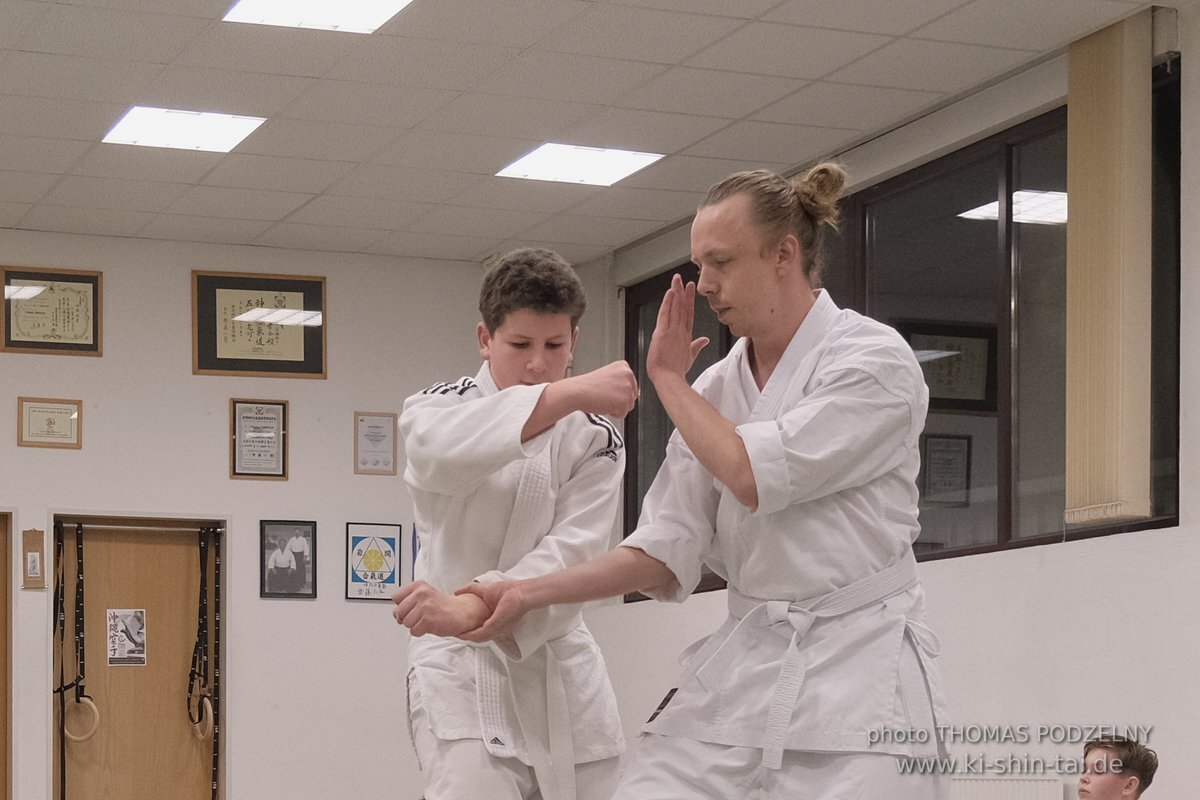 Aikido Kyu Prüfungen 12.12.2021 (Sebastian, Lukas, Alexander, Jan)