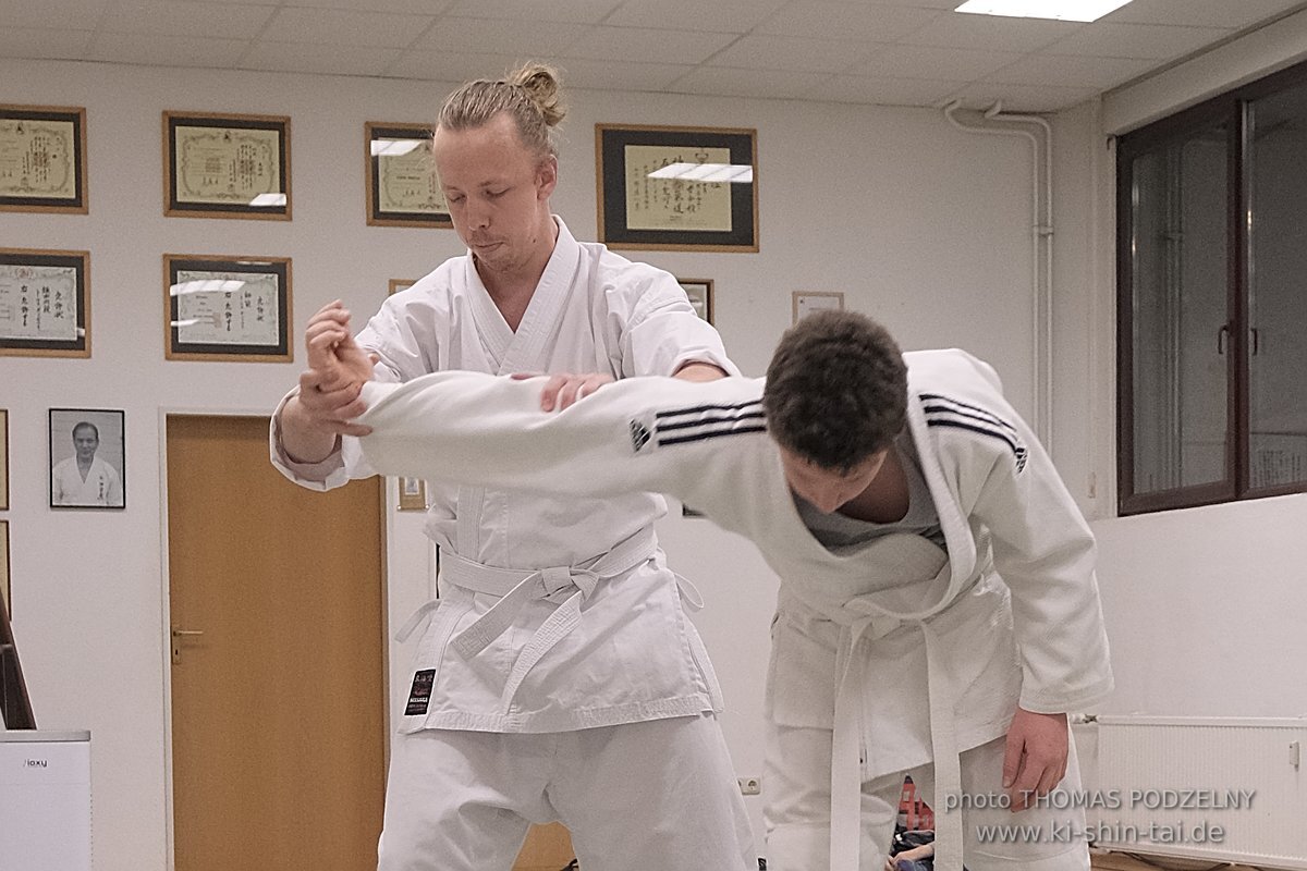 Aikido Kyu Prüfungen 12.12.2021 (Sebastian, Lukas, Alexander, Jan)