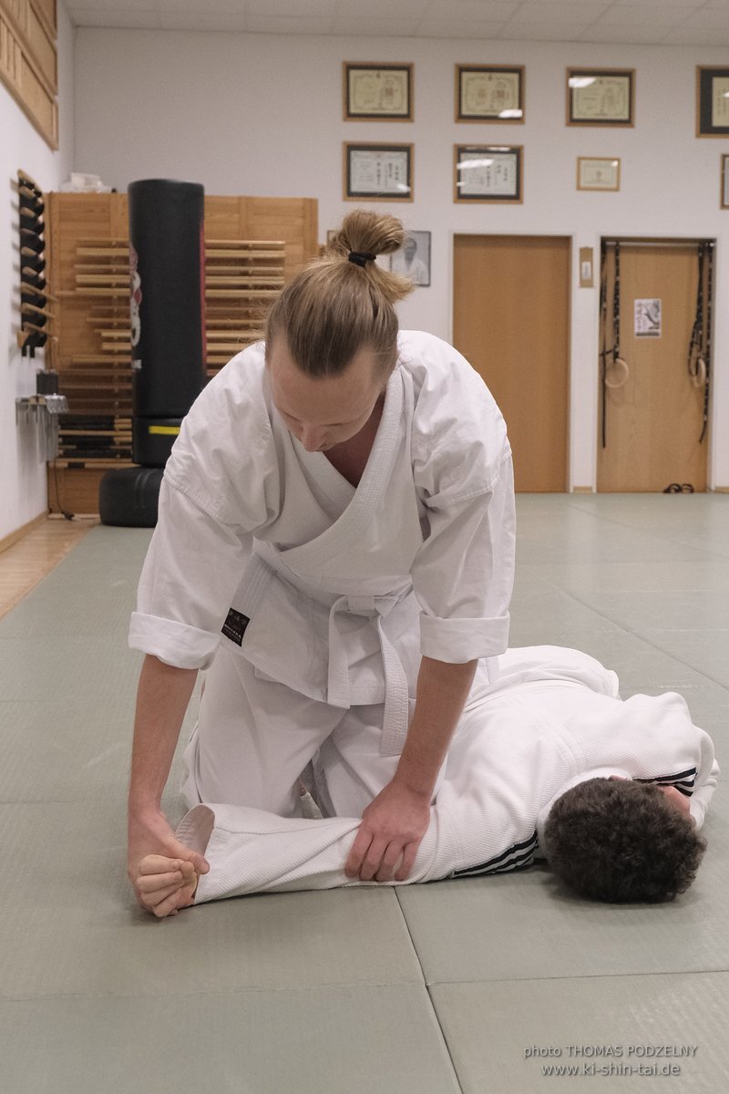 Aikido Kyu Prüfungen 12.12.2021 (Sebastian, Lukas, Alexander, Jan)
