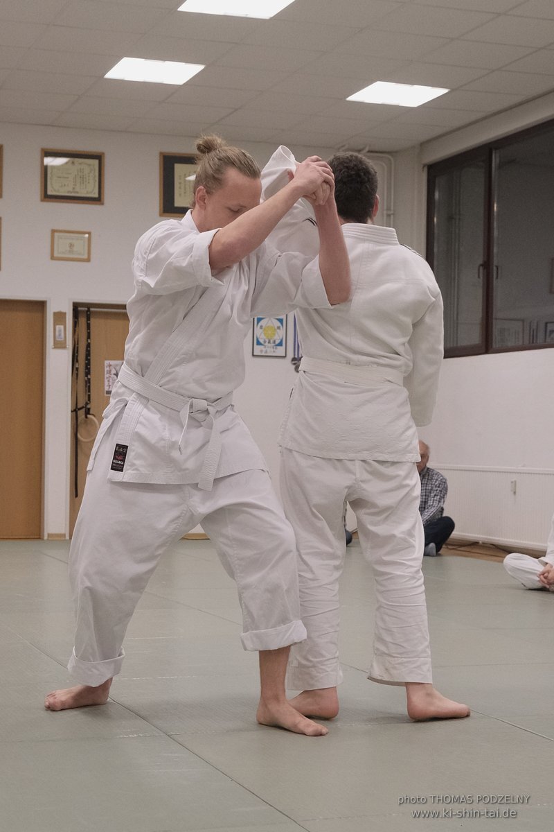Aikido Kyu Prüfungen 12.12.2021 (Sebastian, Lukas, Alexander, Jan)