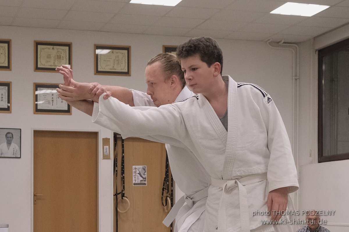 Aikido Kyu Prüfungen 12.12.2021 (Sebastian, Lukas, Alexander, Jan)