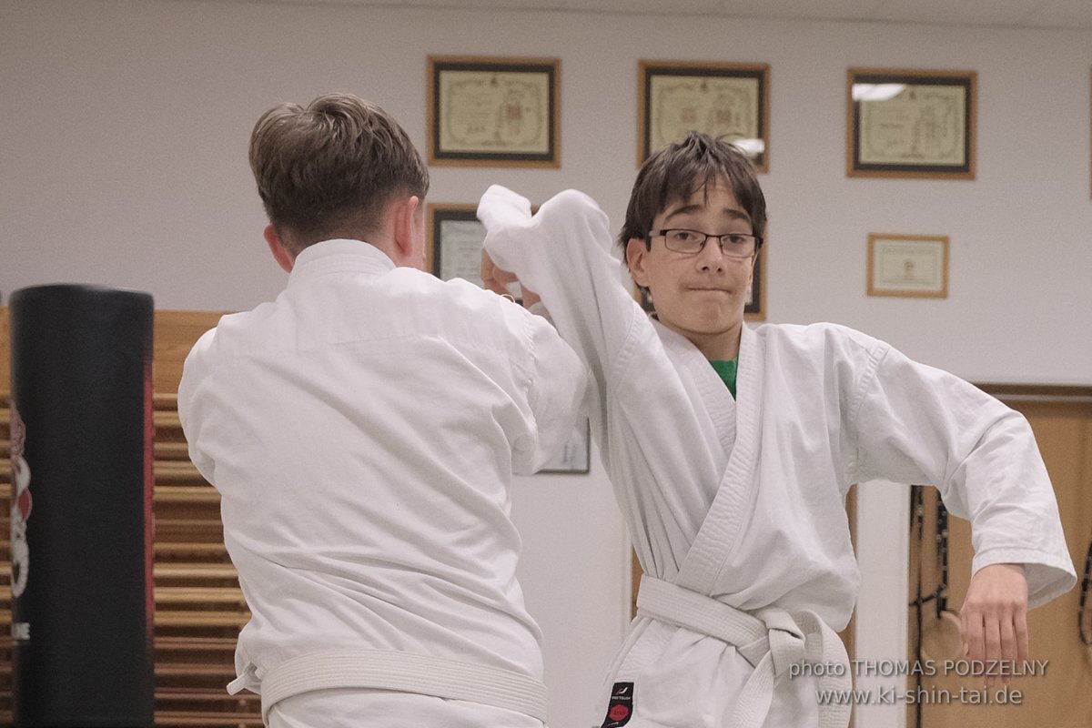 Aikido Kyu Prüfungen 12.12.2021 (Sebastian, Lukas, Alexander, Jan)