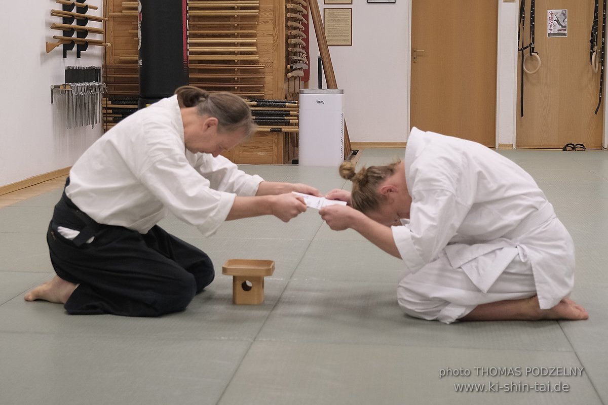 Aikido Kyu Prüfungen 12.12.2021 (Sebastian, Lukas, Alexander, Jan)