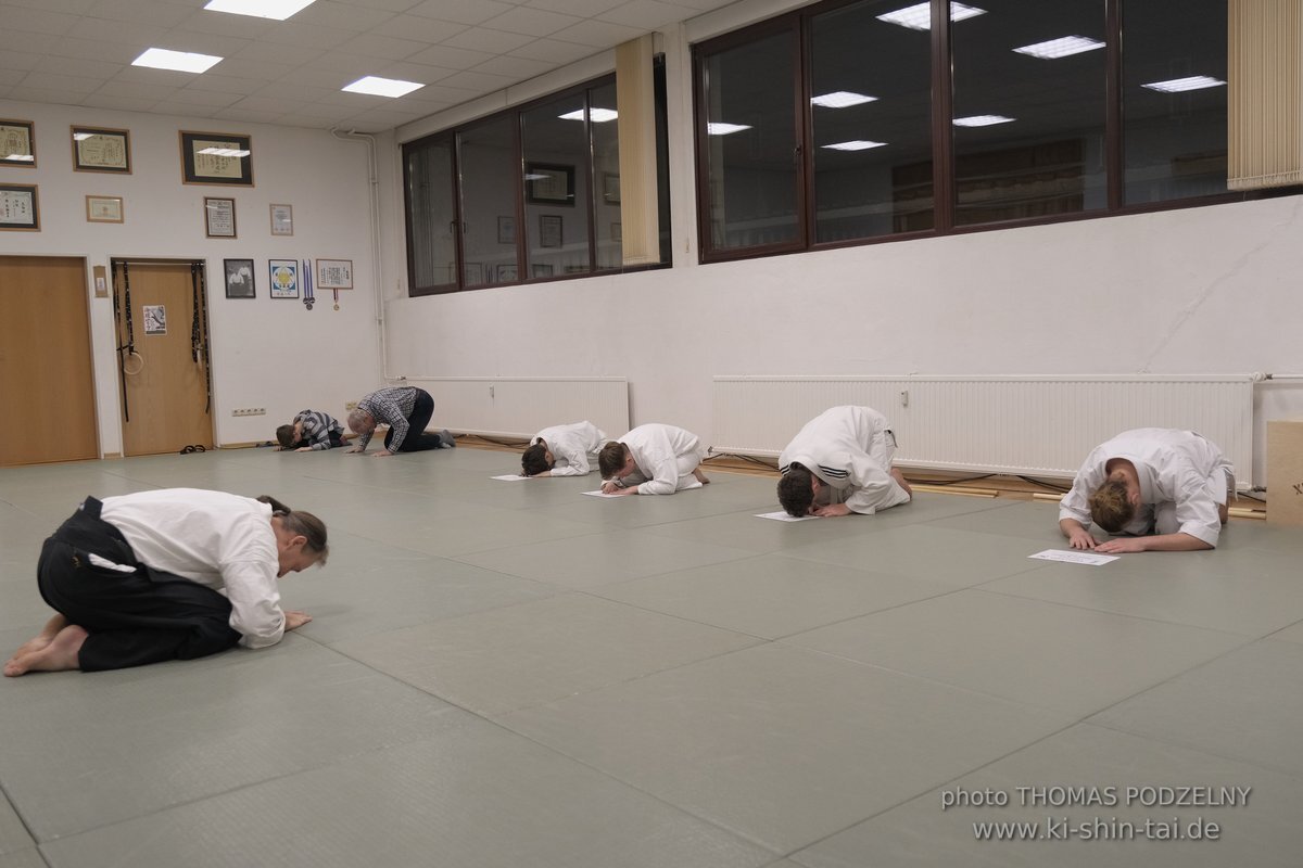 Aikido Kyu Prüfungen 12.12.2021 (Sebastian, Lukas, Alexander, Jan)
