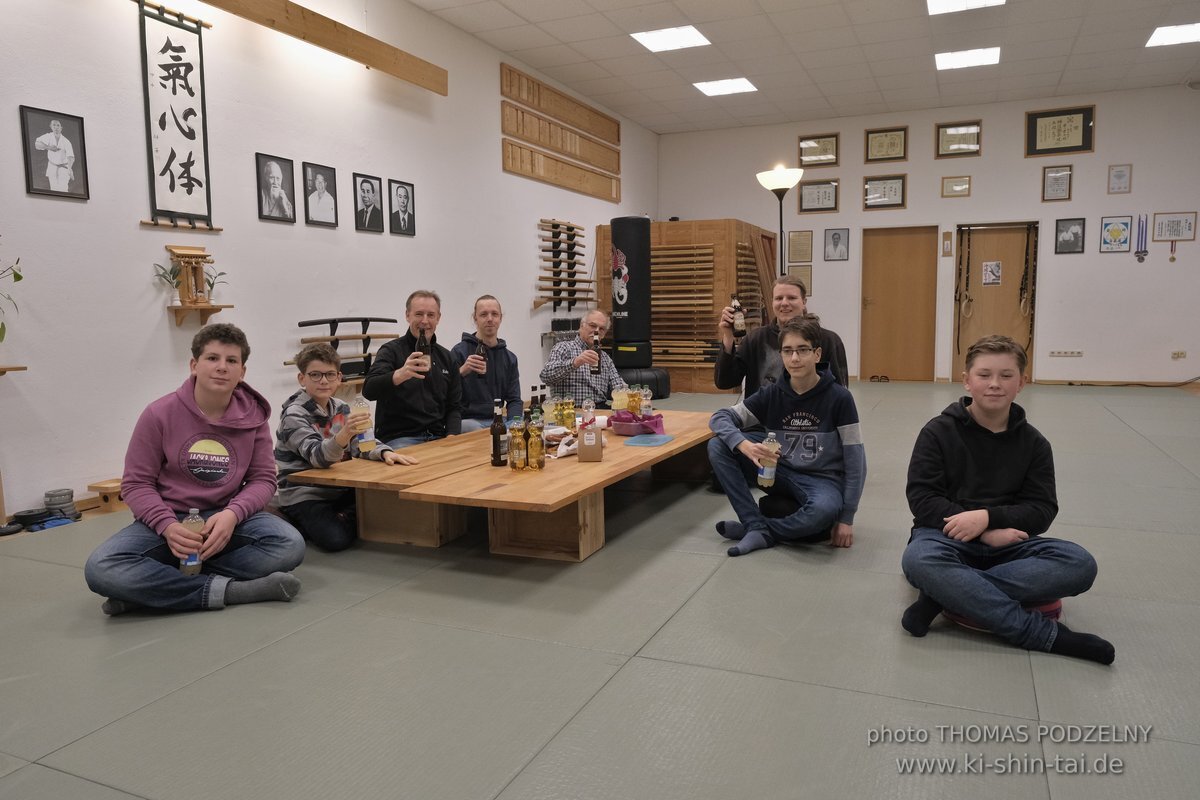 Aikido Kyu Prüfungen 12.12.2021 (Sebastian, Lukas, Alexander, Jan)