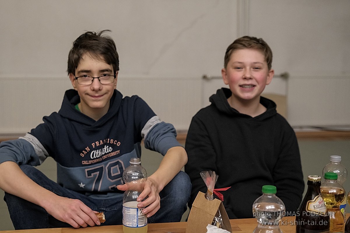 Aikido Kyu Prüfungen 12.12.2021 (Sebastian, Lukas, Alexander, Jan)
