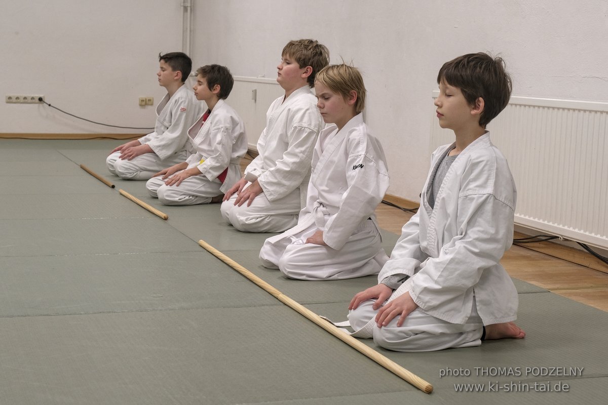 Aikido-Kids Prüfungen 21.12.2021 (Joschka, Reto, Thilo, Philipp)