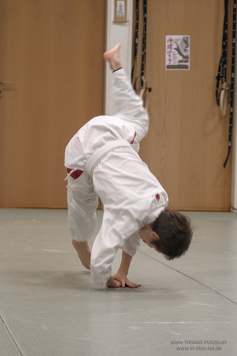 Aikido-Kids Prüfungen 21.12.2021 (Joschka, Reto, Thilo, Philipp)