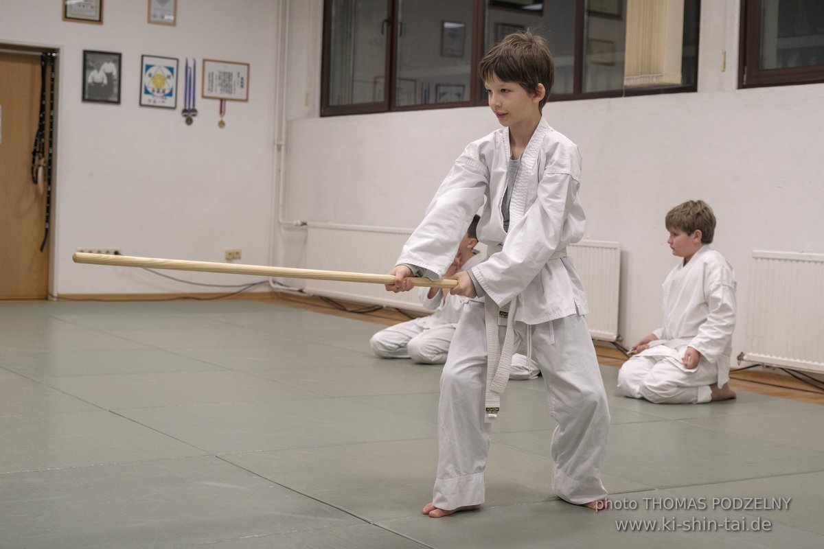Aikido-Kids Prüfungen 21.12.2021 (Joschka, Reto, Thilo, Philipp)