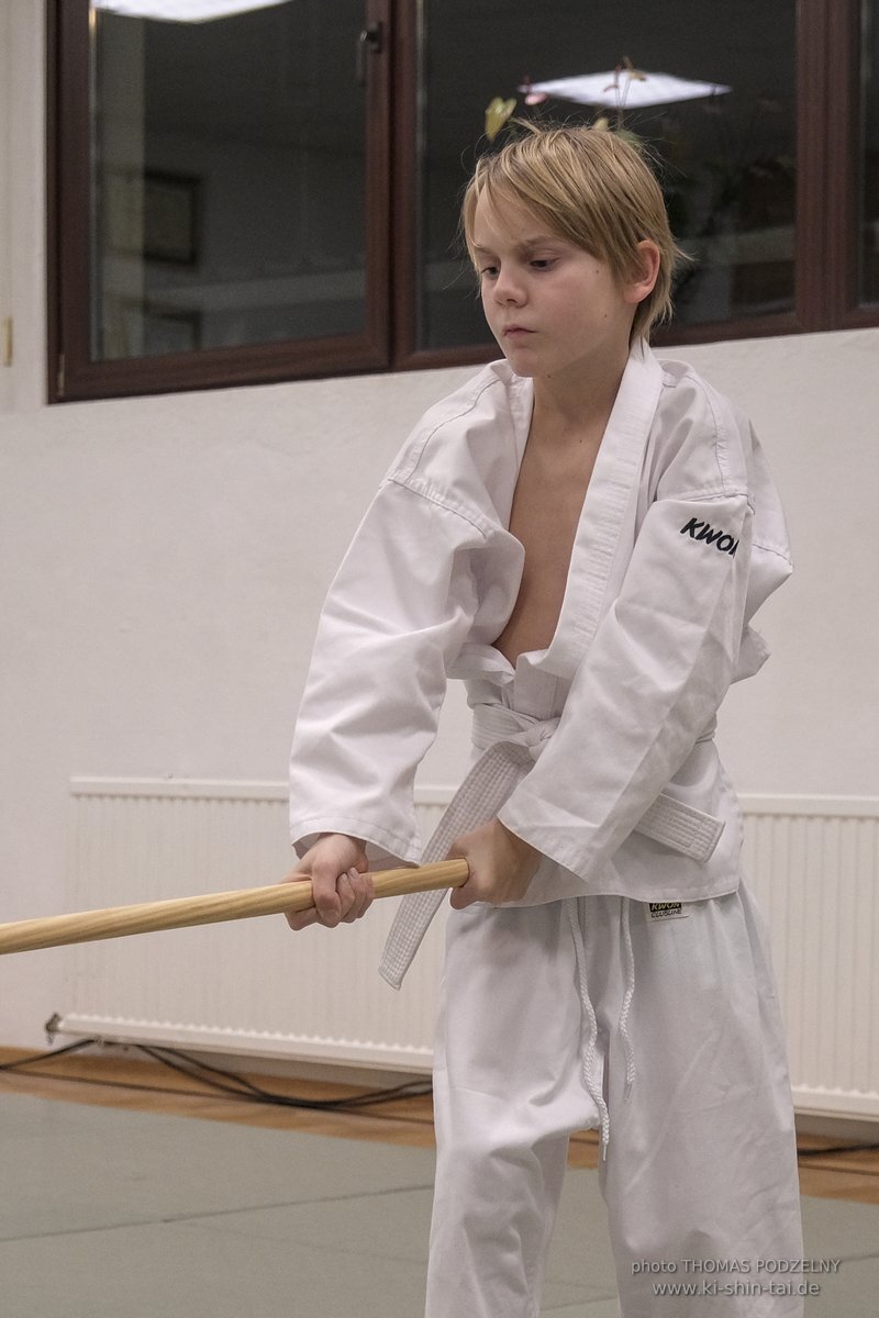 Aikido-Kids Prüfungen 21.12.2021 (Joschka, Reto, Thilo, Philipp)