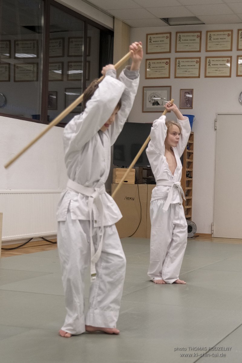 Aikido-Kids Prüfungen 21.12.2021 (Joschka, Reto, Thilo, Philipp)