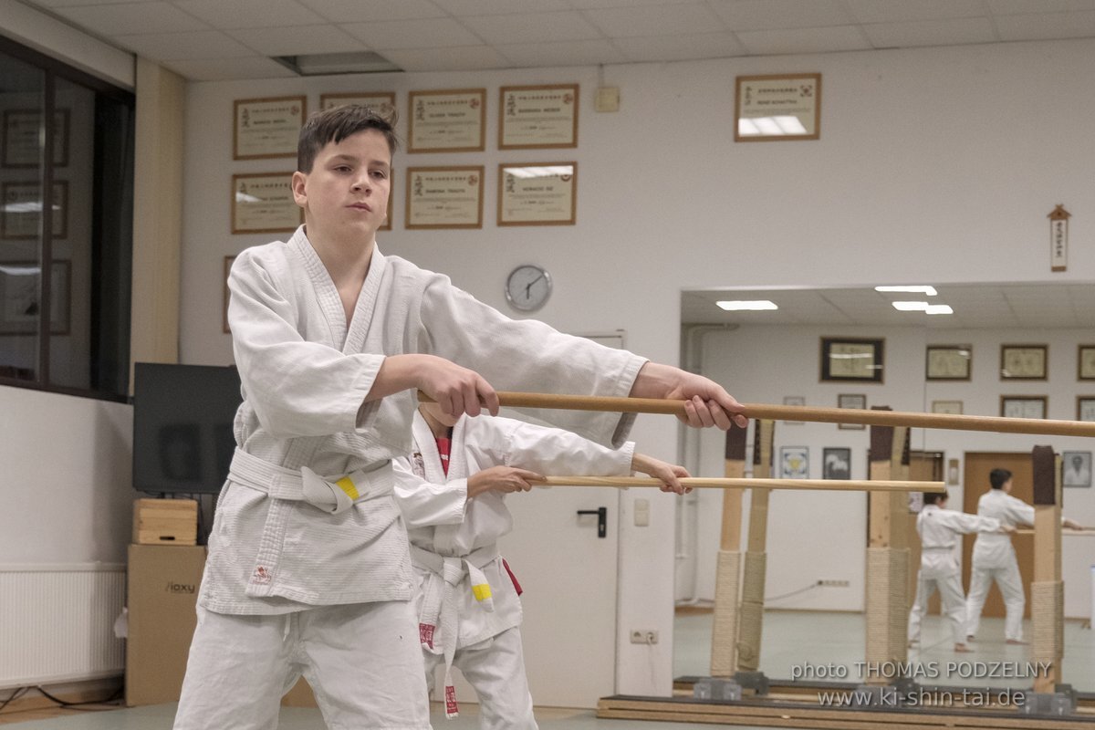 Aikido-Kids Prüfungen 21.12.2021 (Joschka, Reto, Thilo, Philipp)