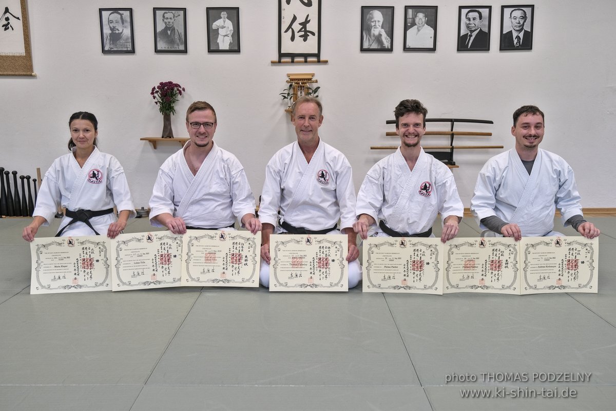 Kobudo Prüfungsfeier 8.10.2022