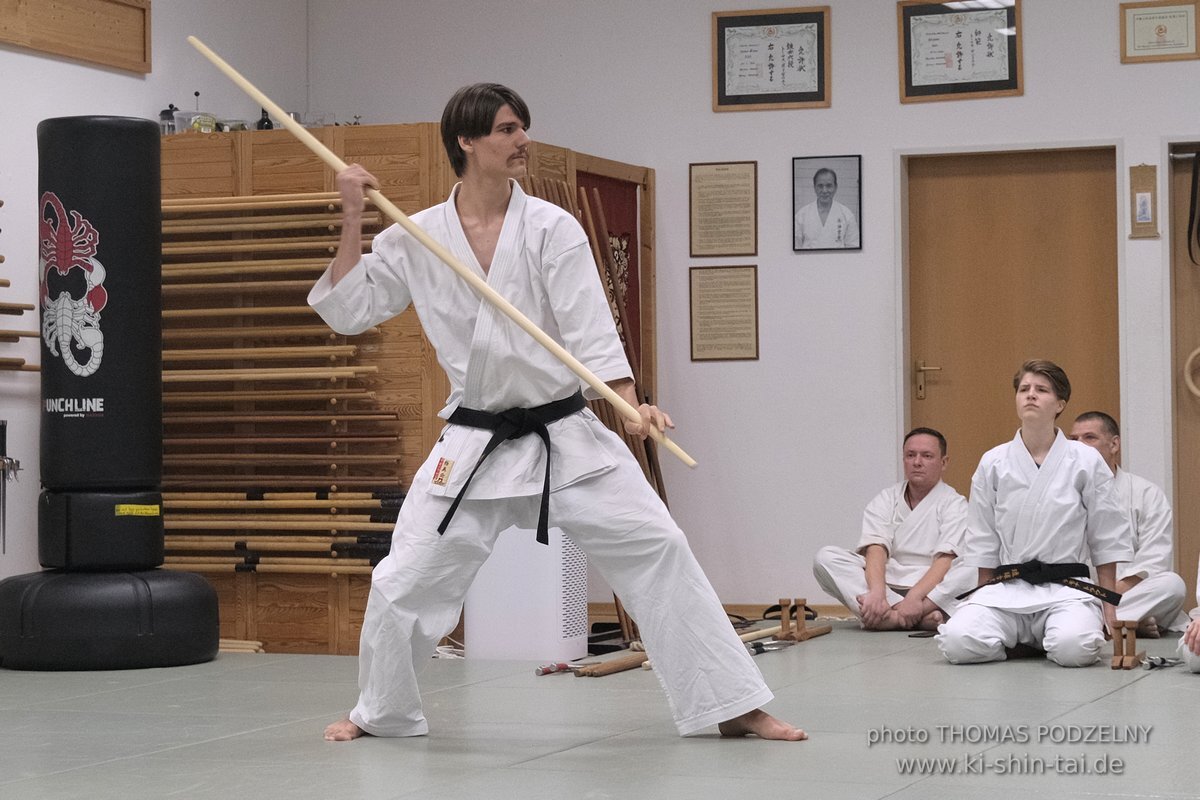 Kobudo und Karate Kyu und Dan Prüfungen 10.12.2022