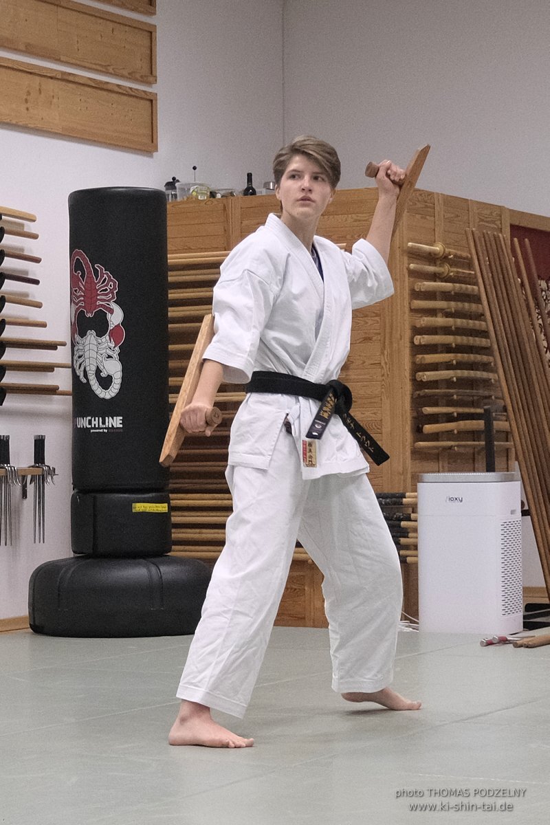 Kobudo und Karate Kyu und Dan Prüfungen 10.12.2022