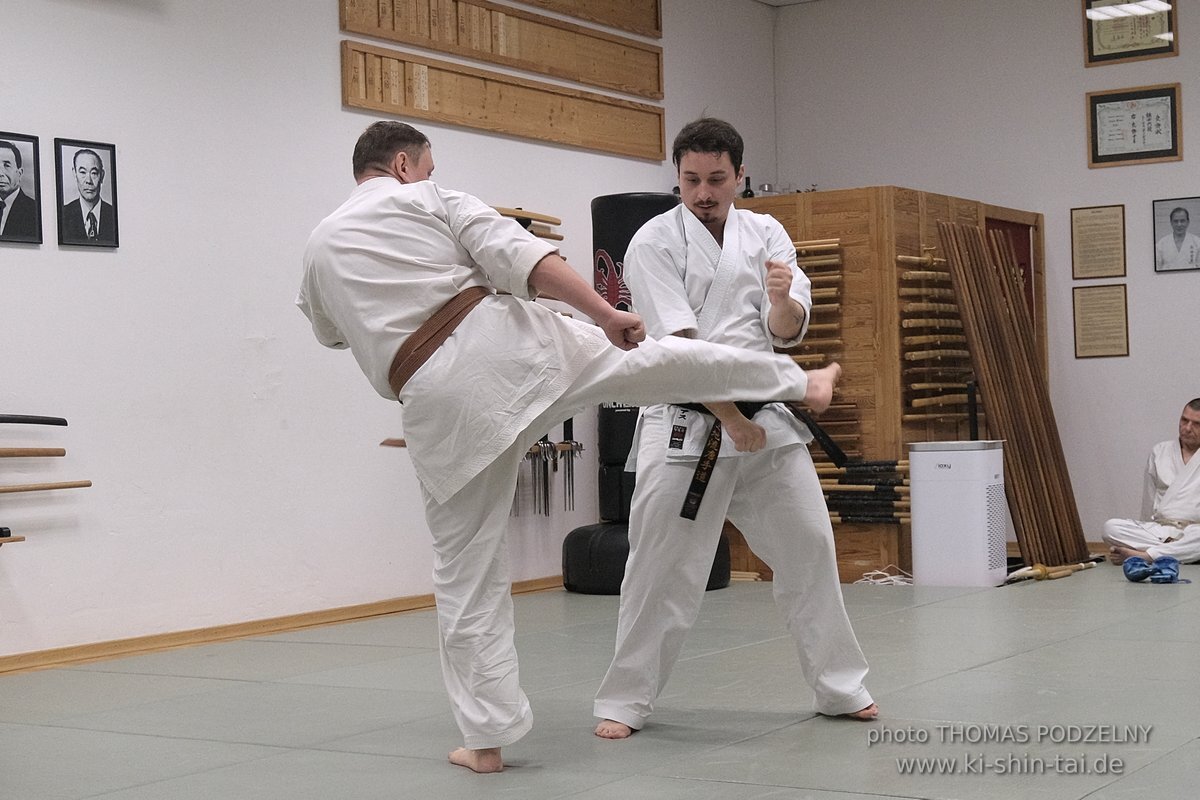 Kobudo und Karate Kyu und Dan Prüfungen 10.12.2022