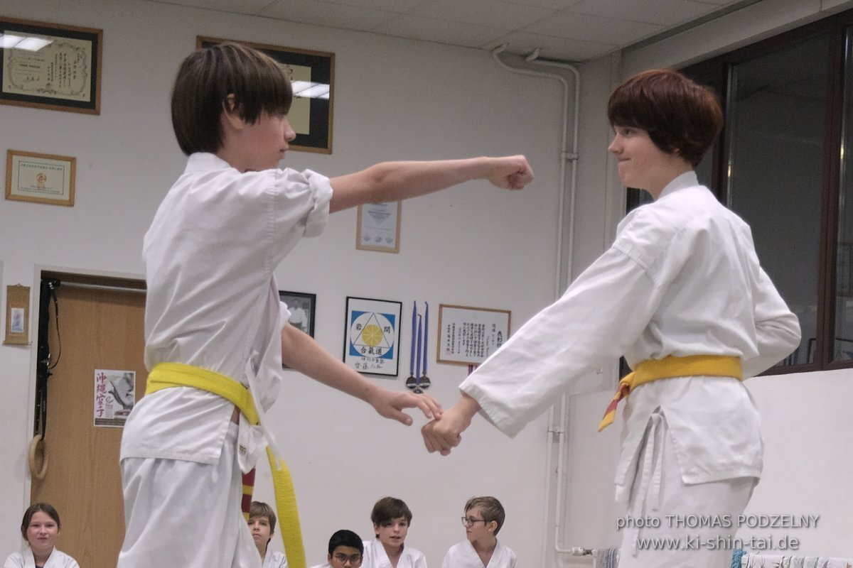 Karatekids Prüfungen 19.12.2022 