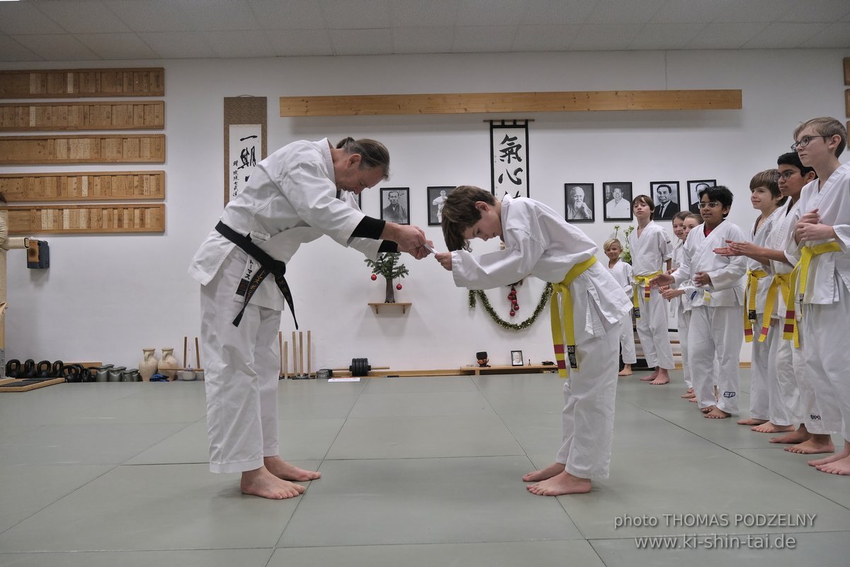 Karatekids Prüfungen 19.12.2022 